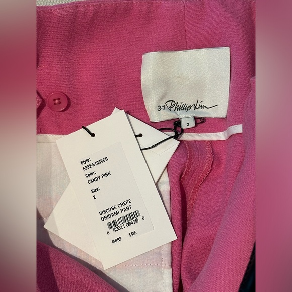 Phillip Lim Viscose Crepe Origami Pant - Picture 8 of 9